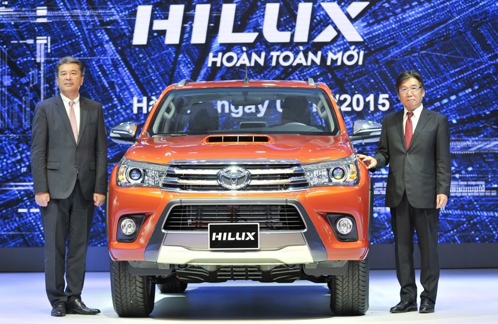 Rèm che nắng nam châm ô tô Toyota Hilux 20152018 